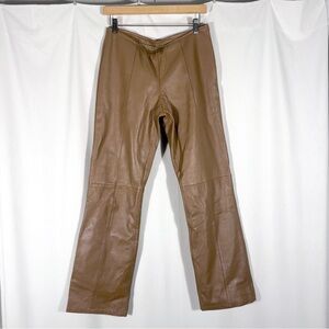 Vintage VS2 Women’s Genuine Leather Camel Pants